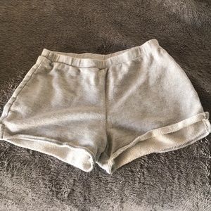 Terry cloth lounge shorts